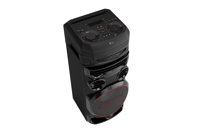 LG Torre de sonido LG XBOOM RNC7 | Karaoke Star | Potenciador de bajos | Doble salida de medios | DJ App y DJ Pad | Super Bass Boost | Multi Bluetooth, RNC7