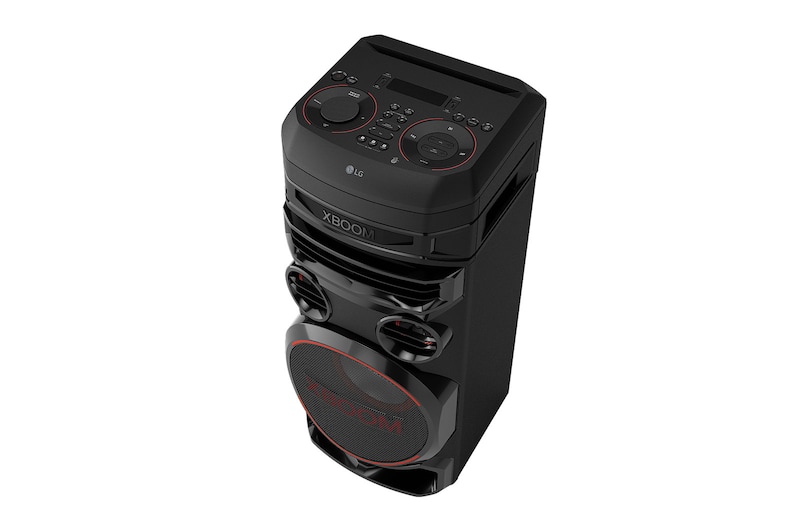 LG Torre de sonido LG XBOOM RNC7 | Karaoke Star | Potenciador de bajos | Doble salida de medios | DJ App y DJ Pad | Super Bass Boost | Multi Bluetooth, RNC7