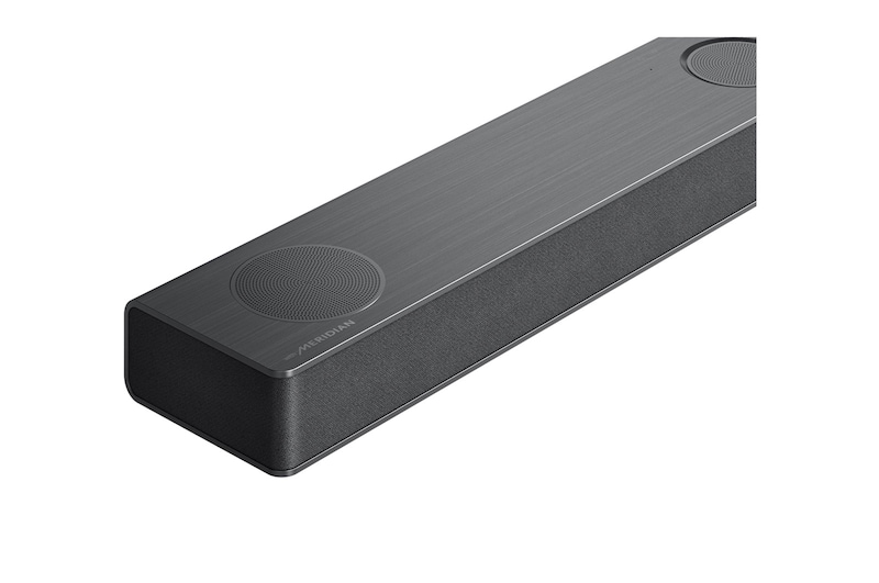 LG Barra de sonido Premium 3.1.3 Canales, Tecnología Meridian, WIFI, Compatible con asistentes de voz, Dolby Atmos., S80QY