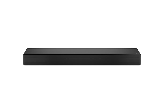 Soundbar cable ports close-up