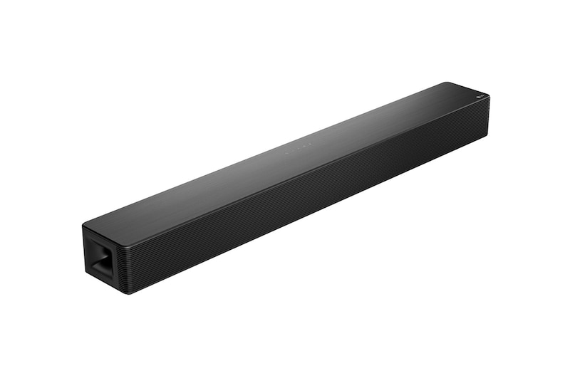 Soundbar right side close-up