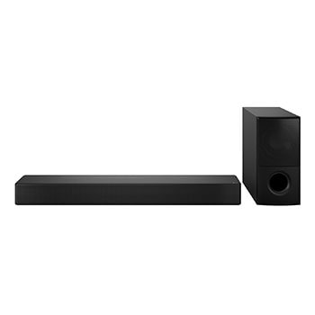 Soundbar side close-up