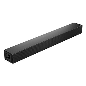 Soundbar right side close-up