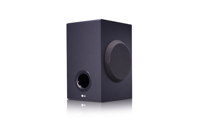 LG Barra de sonido LG SJ2 2.1 canales, 160W de potencia, Subwoofer Inalámbrico, Bluetooth, SJ2