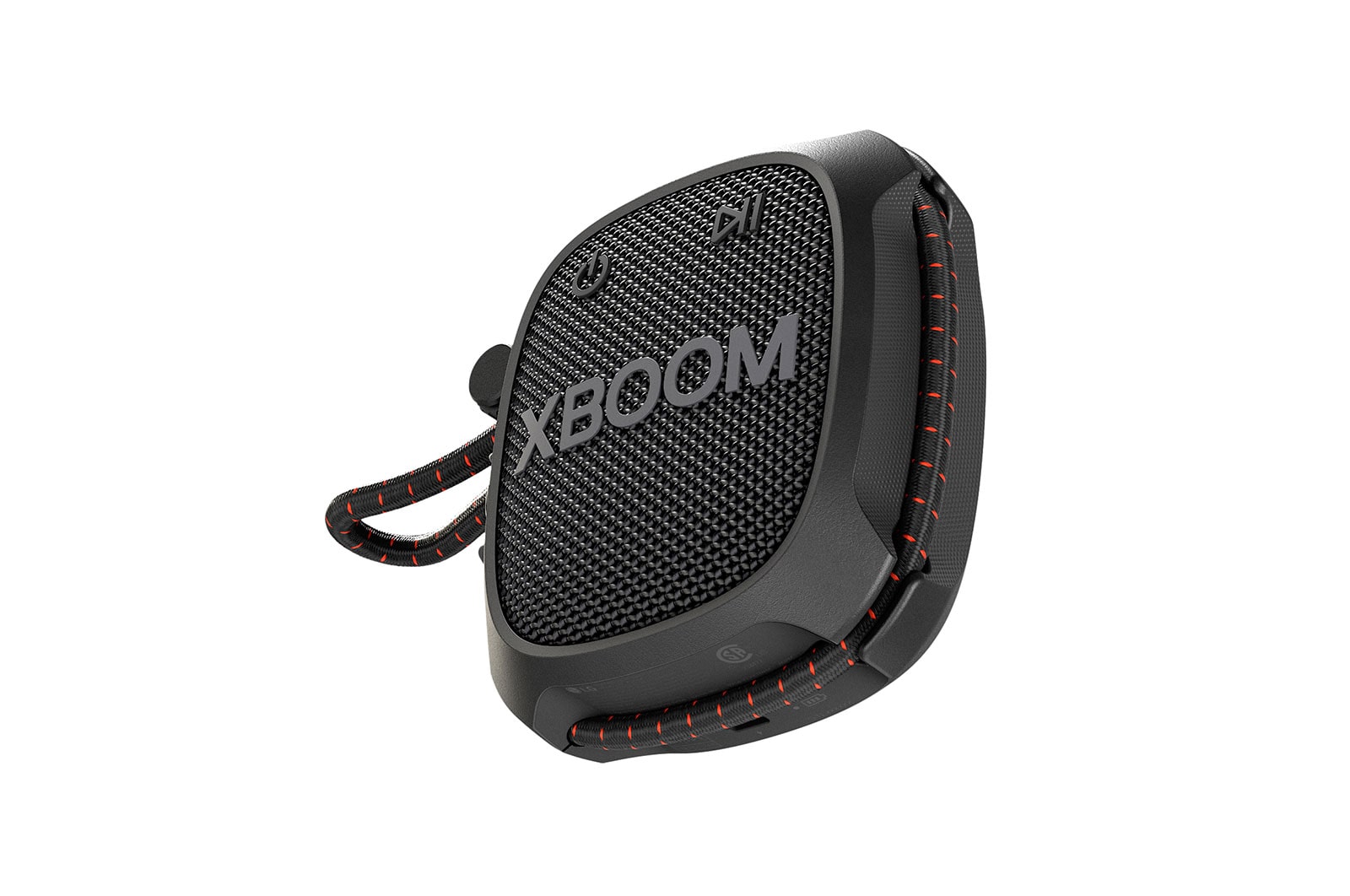 LG Bocina portátil LG XBOOM XG2TBK 5W Resistencia al polvo y agua IP67 Diseño portable batería hasta 10 hr, XG2TBK