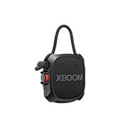 LG Bocina portátil LG XBOOM XG2TBK 5W Resistencia al polvo y agua IP67 Diseño portable batería hasta 10 hr, XG2TBK