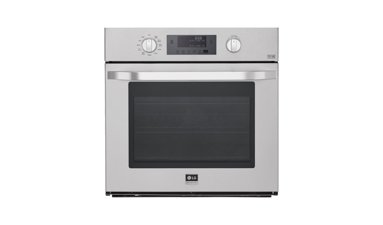 Front view of LG STUDIO - 4.7 pies cúbicos. Horno Empotrable Individual  LSWS306ST