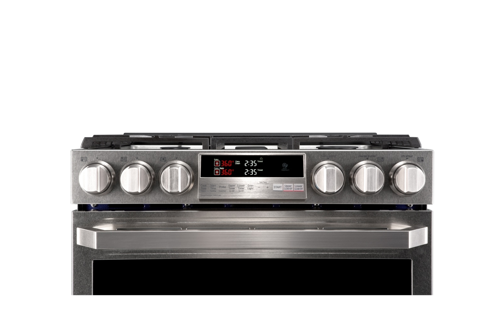 LG Estufa LG de 6.9 ftᶟ, Wi-Fi, ProBake Convection® y EasyClean, LUTG4519SN