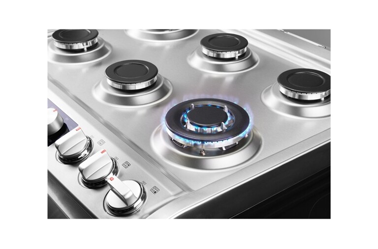 LG 5.4 pies cúbicos |Easy Clean™ |Triple Ultra Heat™ | Bloqueo automático de gas , RSG316T