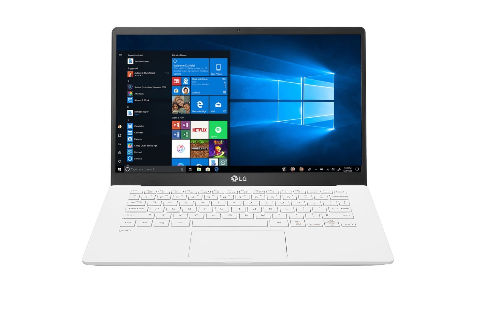 LG Gram, Laptop Portátil Ultraligera de 14'' Intel® Core™ i5 Intel® Iris® Plus, 14Z90N-V