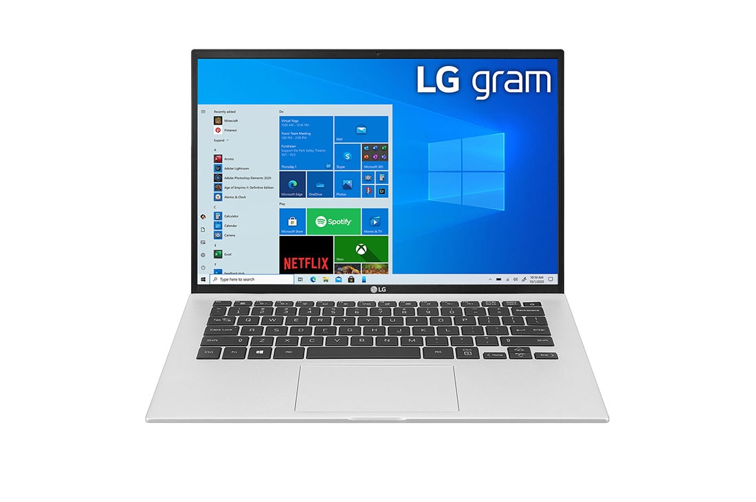 LG gram Ultra-Ligera, panel IPS de 14” 16:10, 11th Gen Intel® Core