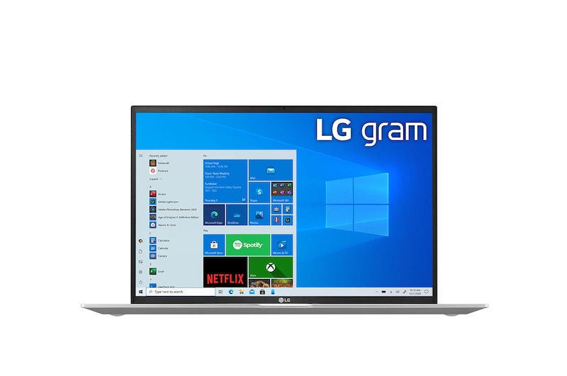 LG gram Ultra-Ligera, panel IPS de 17” 16:10, 11th Gen Intel® Core™ i7 Evo™ platform & Iris® Xe Graphics,, 17Z90P-G