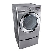 LG Secadora a Gas de Carga Frontal, Capacidad 20 kgs, SmartDiagnosis™, NFC, Flowsense™, color acero, DF20VVS
