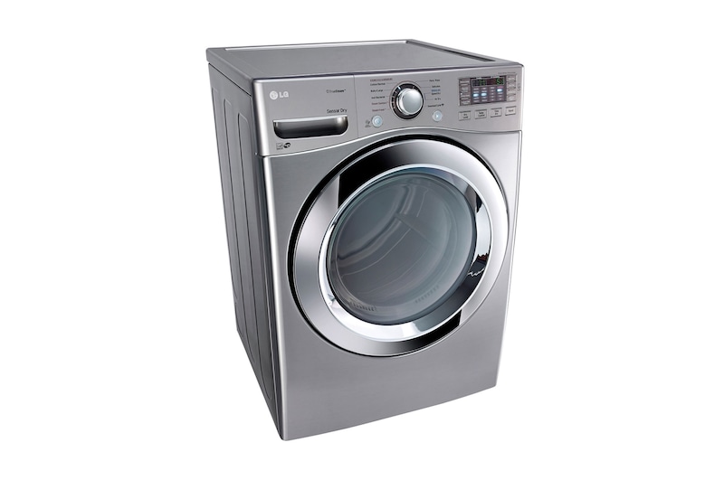 LG Secadora a Gas de Carga Frontal, Capacidad 20 kgs, SmartDiagnosis™, NFC, Flowsense™, color acero, DF20VVS