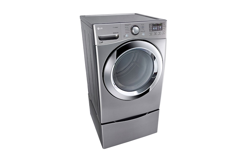 LG Secadora a Gas de Carga Frontal, Capacidad 20 kgs, SmartDiagnosis™, NFC, Flowsense™, color acero, DF20VVS