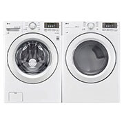 LG 20kg Secadora a Gas de Carga Frontal  & Smart Diagnosis, Color Blanco, DF20WV