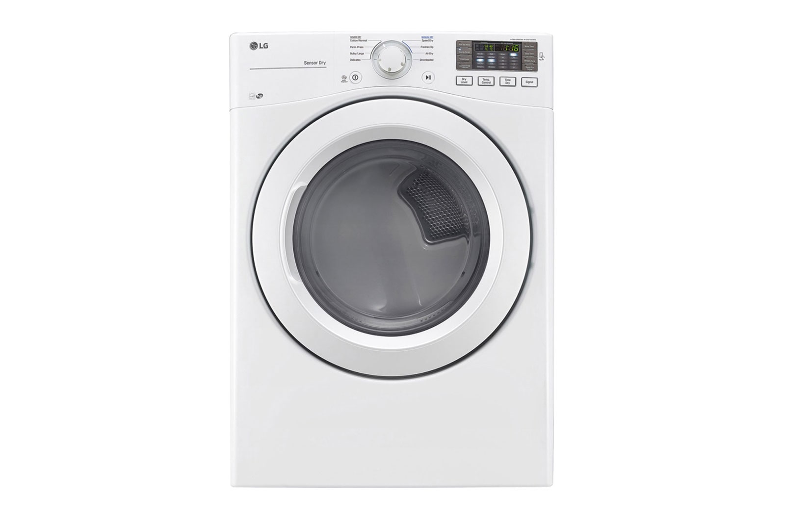 LG 20kg Secadora a Gas de Carga Frontal  & Smart Diagnosis, Color Blanco, DF20WV
