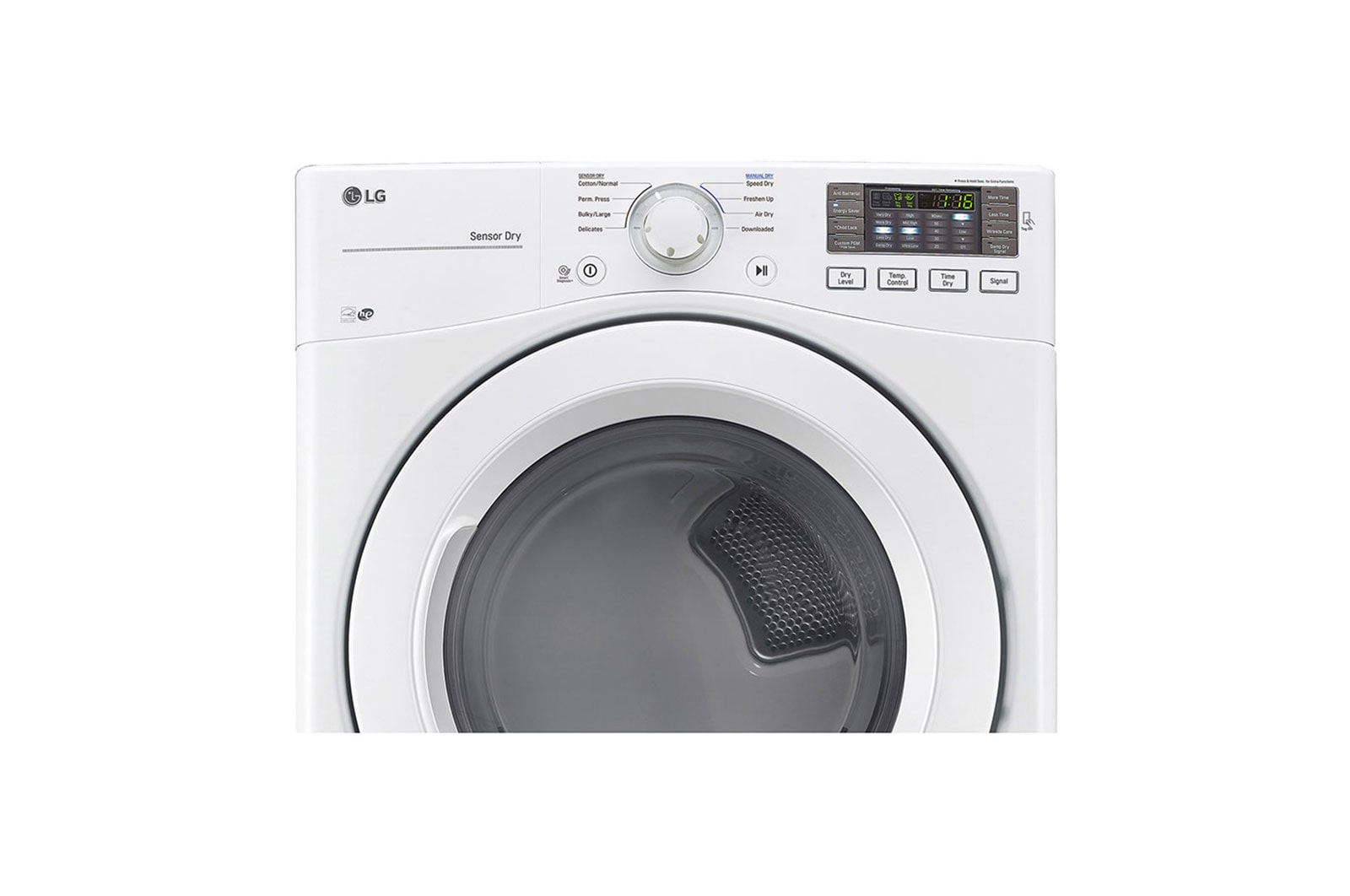 LG 20kg Secadora a Gas de Carga Frontal  & Smart Diagnosis, Color Blanco, DF20WV
