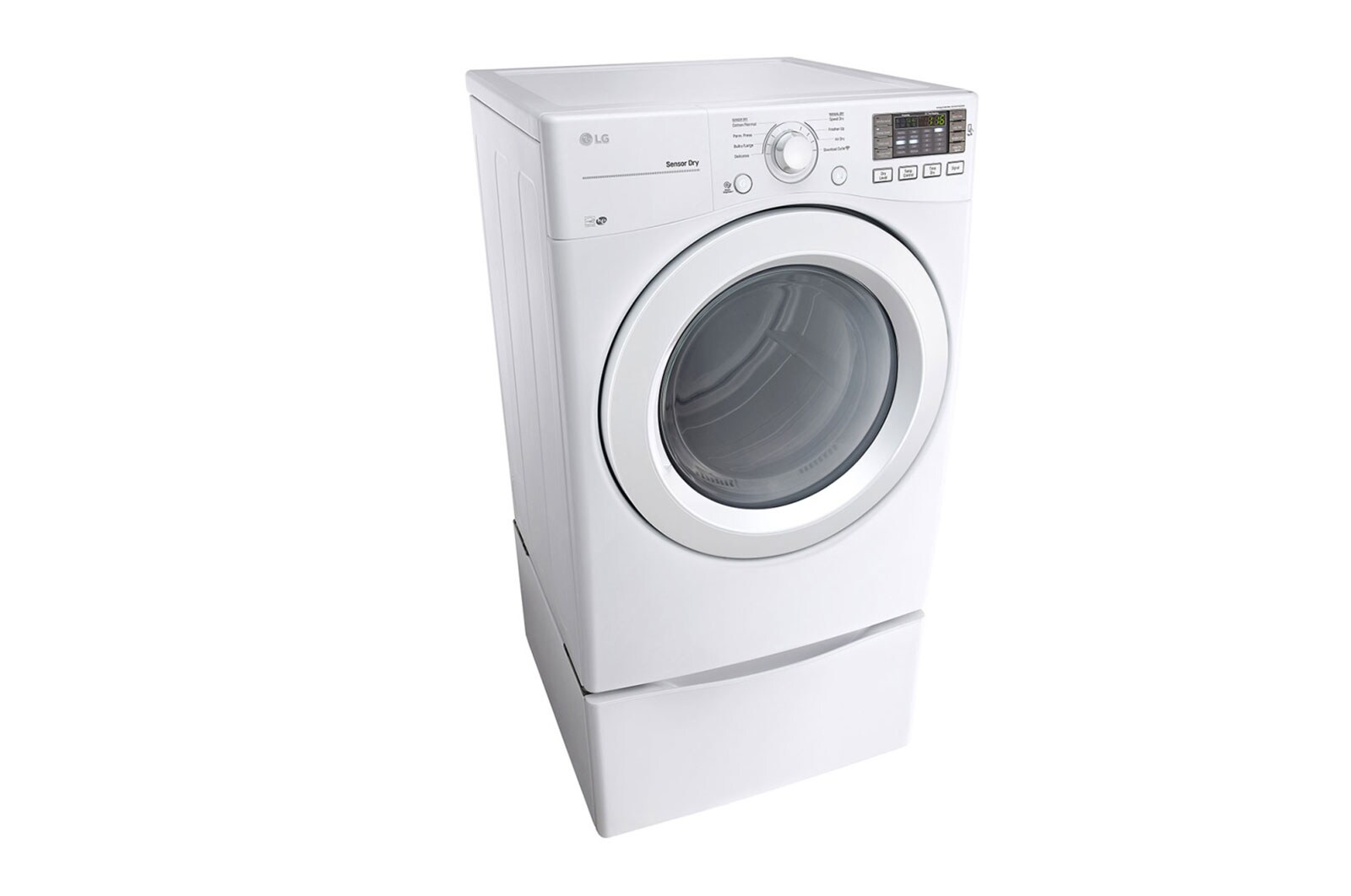 LG 20kg Secadora a Gas de Carga Frontal  & Smart Diagnosis, Color Blanco, DF20WV