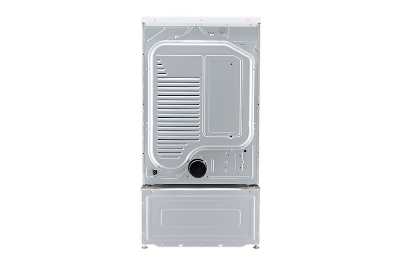 LG 7.3cu.ft Secadora Electrica de Carga Frontal & SmartThinQ(Wi-Fi),Sensor Secado, Color Blanco, DLE3170W