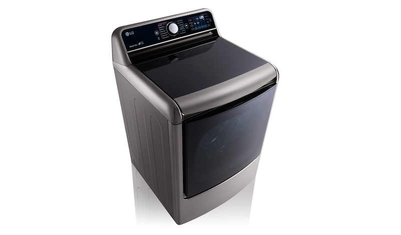 LG Secadora de Mega Capacidad TurboSteam™ con Puerta EasyLoad™ Door, DLEX7700VE