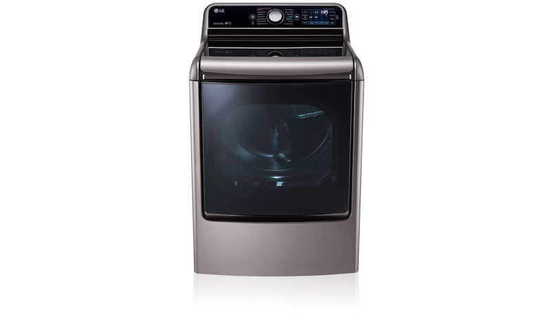 LG Secadora de Mega Capacidad TurboSteam™ con Puerta EasyLoad™ Door, DLEX7700VE