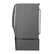 LG 7.4cu.ft Secadora Gas de Carga Frontal con Vapor & SmartThinQ(Wi-Fi), Color Acero, DLGX5001V