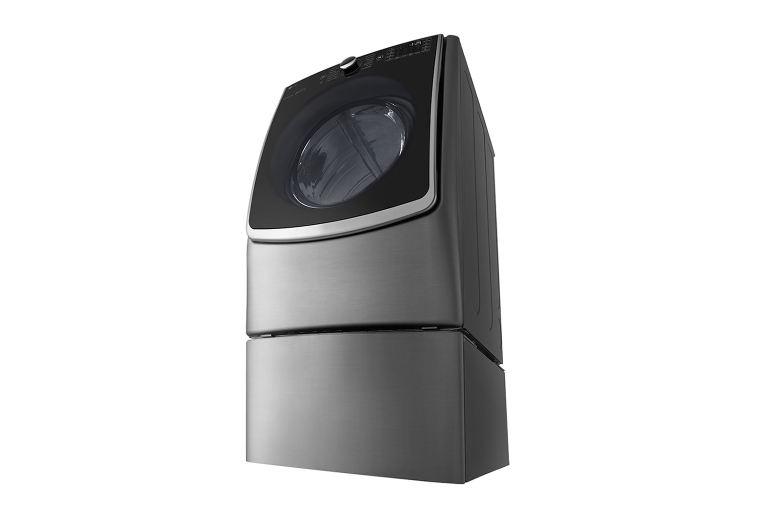 LG 7.4cu.ft Secadora Gas de Carga Frontal con Vapor & SmartThinQ(Wi-Fi), Color Acero, DLGX5001V