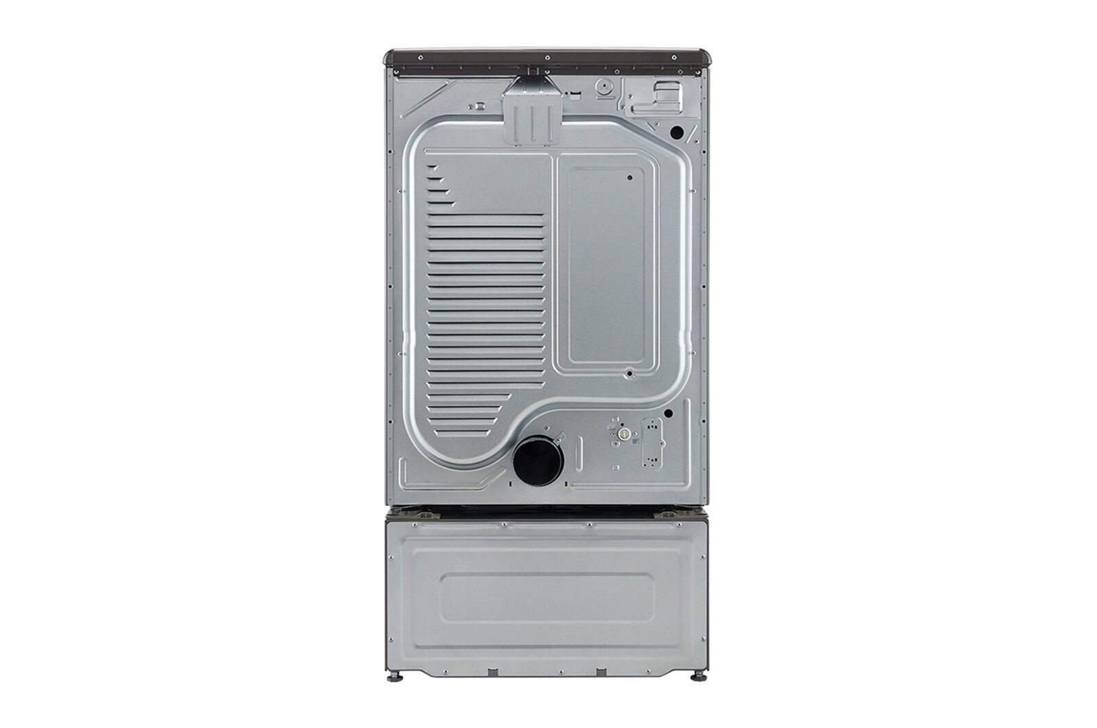 LG 7.4cu.ft Secadora Gas de Carga Frontal con Vapor & SmartThinQ(Wi-Fi), Color Acero, DLGX5001V