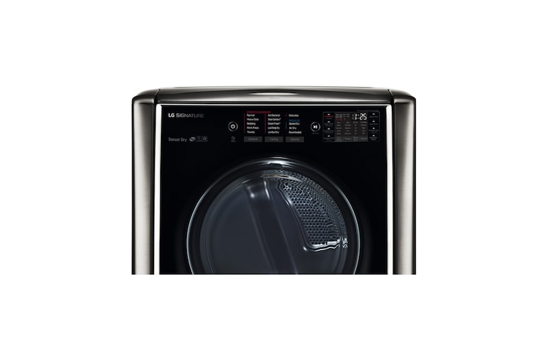 LG 9.0 pᶟ |Secadora a Gas |Carga frontral| Vapor| Acero Inoxidable Negro | ThinQ™, DLGX9501K