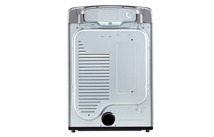 LG 7.3cu.ft Secadora a Gas de Carga Frontal con vapor & ThinQ (Wi-Fi), Color Acero, DLGY2139EK1
