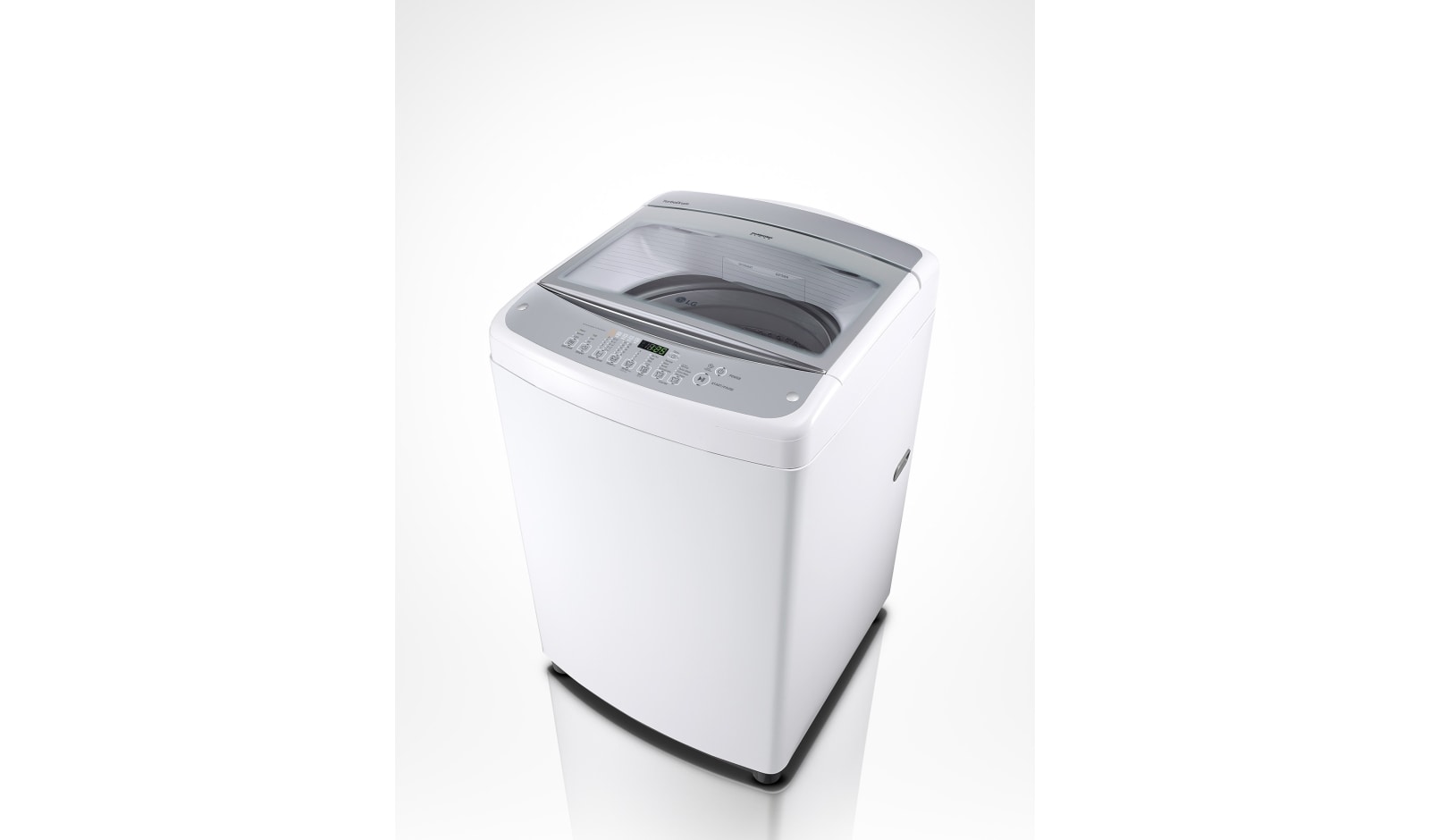 LG Lavadora Carga Superior, TurboDrum™, 17kg/ 37lbs, Color Blanco, WFS1719ET
