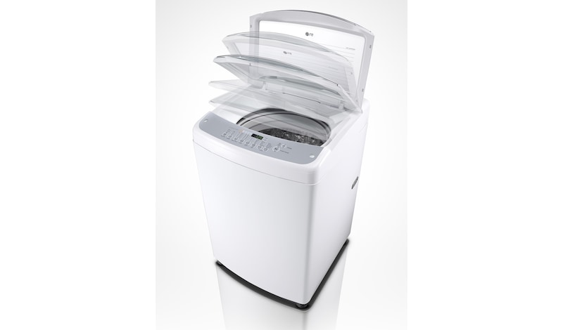 LG Lavadora Carga Superior, TurboDrum™, 17kg/ 37lbs, Color Blanco, WFS1719ET