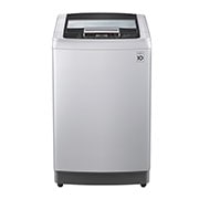 Front view of Lavadora Carga Superior 13kg Smart Inverter, Smart Motion, TurboDrum™, Color Gris WT13DPBP