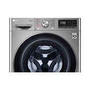 LG 12/7kg Lavasecadora Carga Frontal con Vapor, AI Direct Drive Inverter & Smart ThinQ (Wi-Fi), Color Acero, WD12VVC3S6C