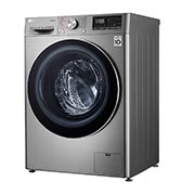 LG 12/7kg Lavasecadora Carga Frontal con Vapor, AI Direct Drive Inverter & Smart ThinQ (Wi-Fi), Color Acero, WD12VVC3S6C