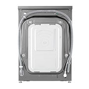 LG 12/7kg Lavasecadora Carga Frontal con Vapor, AI Direct Drive Inverter & Smart ThinQ (Wi-Fi), Color Acero, WD12VVC3S6C