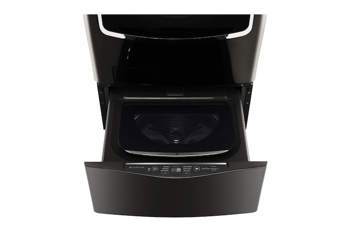 LG TWINWash Mini ™ LG SIGNATURE |1.0 pᶟ |3D Motion| Acero Inoxidable Negro| Smart Diagnosis, WD205CK