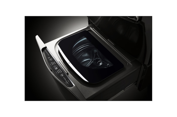 LG TWINWash Mini ™ LG SIGNATURE |1.0 pᶟ |3D Motion| Acero Inoxidable Negro| Smart Diagnosis, WD205CK