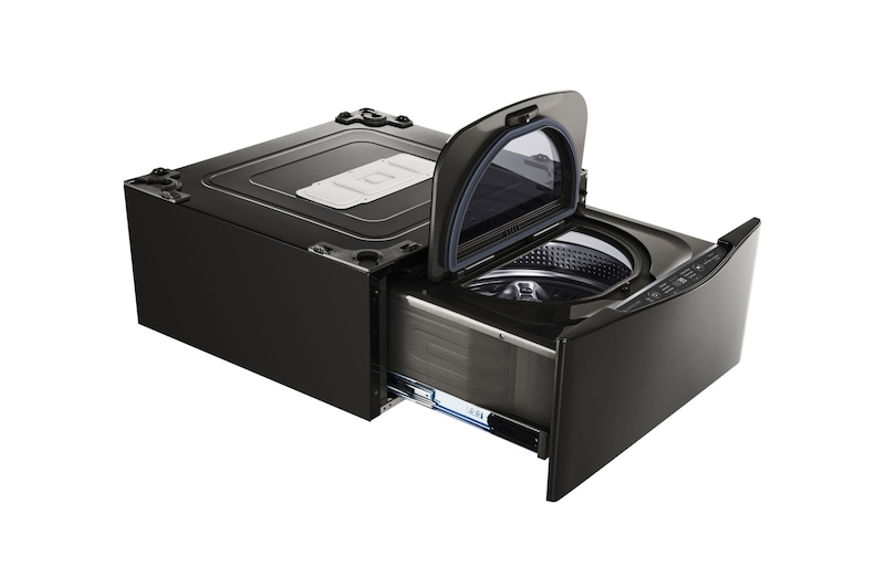 LG TWINWash Mini ™ LG SIGNATURE |1.0 pᶟ |3D Motion| Acero Inoxidable Negro| Smart Diagnosis, WD205CK