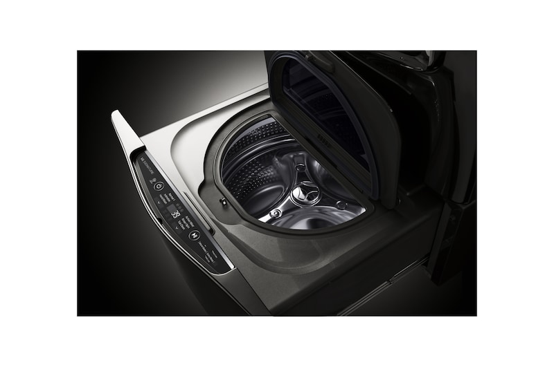 LG TWINWash Mini ™ LG SIGNATURE |1.0 pᶟ |3D Motion| Acero Inoxidable Negro| Smart Diagnosis, WD205CK
