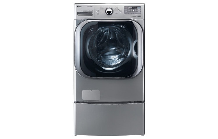 Front view of LAVADORA LG 6 MOTION DD™ CARGA FRONTAL WD4370HVA