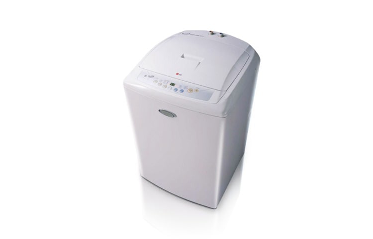 Front view of 10.9Kg de capacidad con sistema Air Dry y 4 programas de lavado. WF-T1008TP