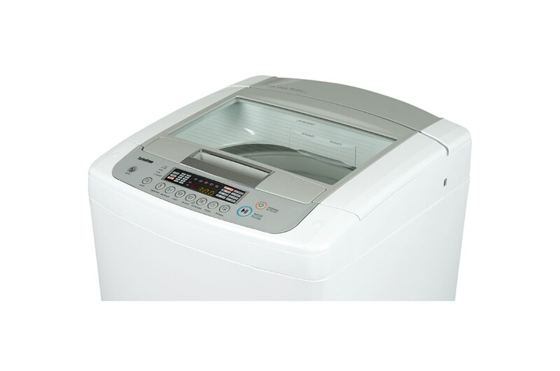 LG Lavadora Carga Superior, Turbo Drum, 12kg/26lbs, Color Blanco, WF-T1210TP