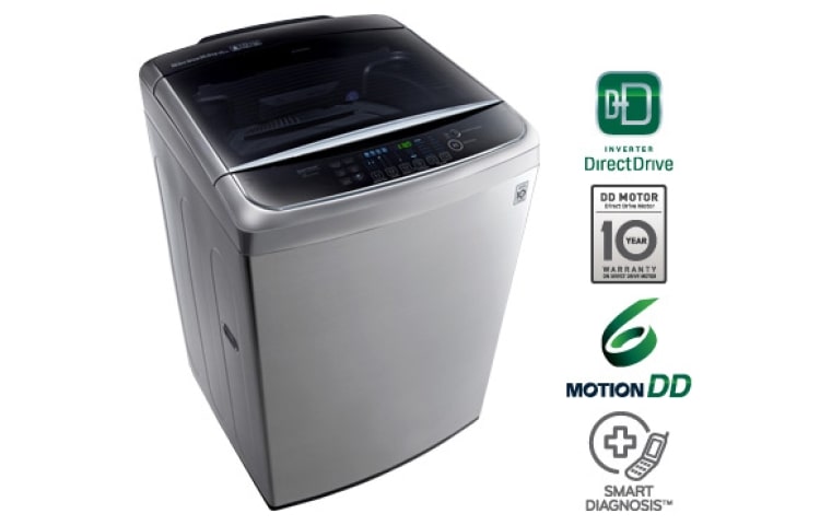 LG LAVADORA LG 6 MOTION DD™ CARGA SUPERIOR / 14 KG, WFS1439EPD