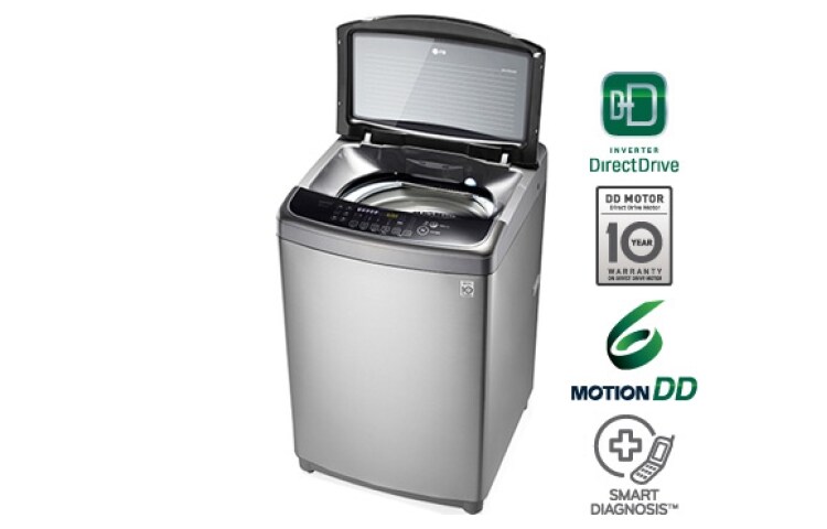 LG LAVADORA LG 6 MOTION DD™ CARGA SUPERIOR / 14 KG, WFS1439EPD