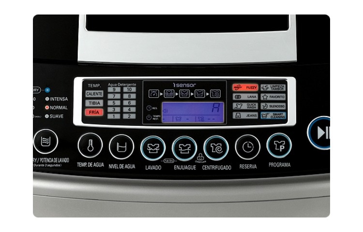 LG Lavadora de carga superior con tecnología Inverter, WFS1638EKD