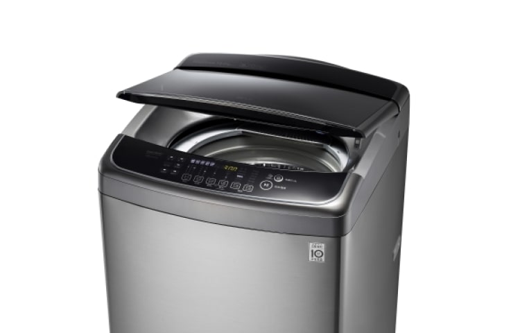 LG Lavadora LG 6Motion DD, Carga Superior, 19kg, color Tipo Acero, WFS1939NHD