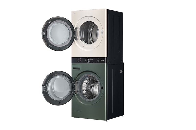 Right side open door view