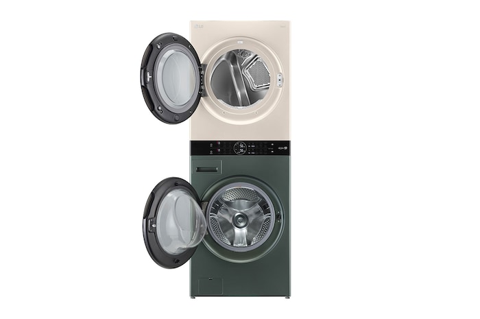 Both open door front view